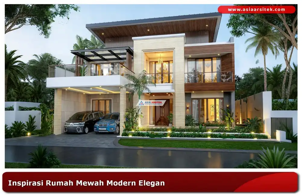 Inspirasi Rumah Mewah Modern Elegan