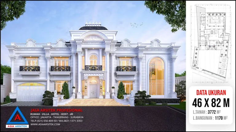 hd Jasa Arsitek Desain Rumah Mewah Klasik di Jambi Sumatera