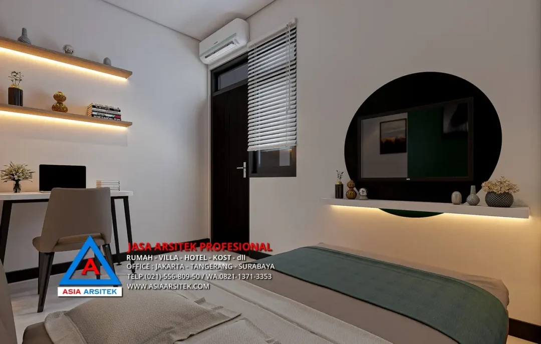 kamar kos Jasa Desain Rumah Kost 2 Lantai di Kulon Progo Yogyakarta
