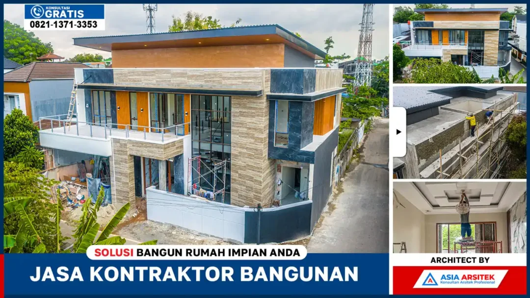 Jasa Kontraktor Bangunan di Bekasi – Kontraktor profesional untuk pembangunan rumah dan proyek properti di Bekasi dengan hasil bangunan kuat, desain fungsional, dan pengerjaan tepat waktu.