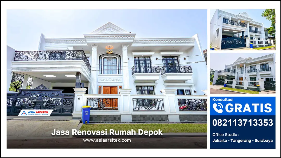 Jasa Renovasi Rumah Depok, Jasa Bangun Rumah Depok, Jasa Kontraktor Rumah Depok, Kontraktor Bangun Rumah, Jasa Arsitek Renovasi Rumah Hd