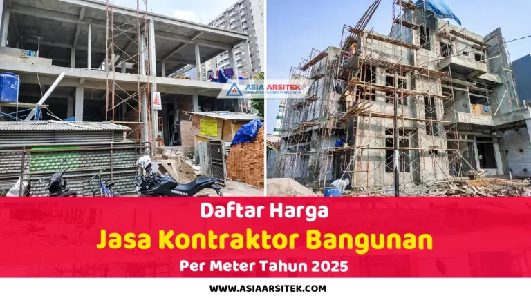 harga jasa kontraktor bangunan per meter 2025