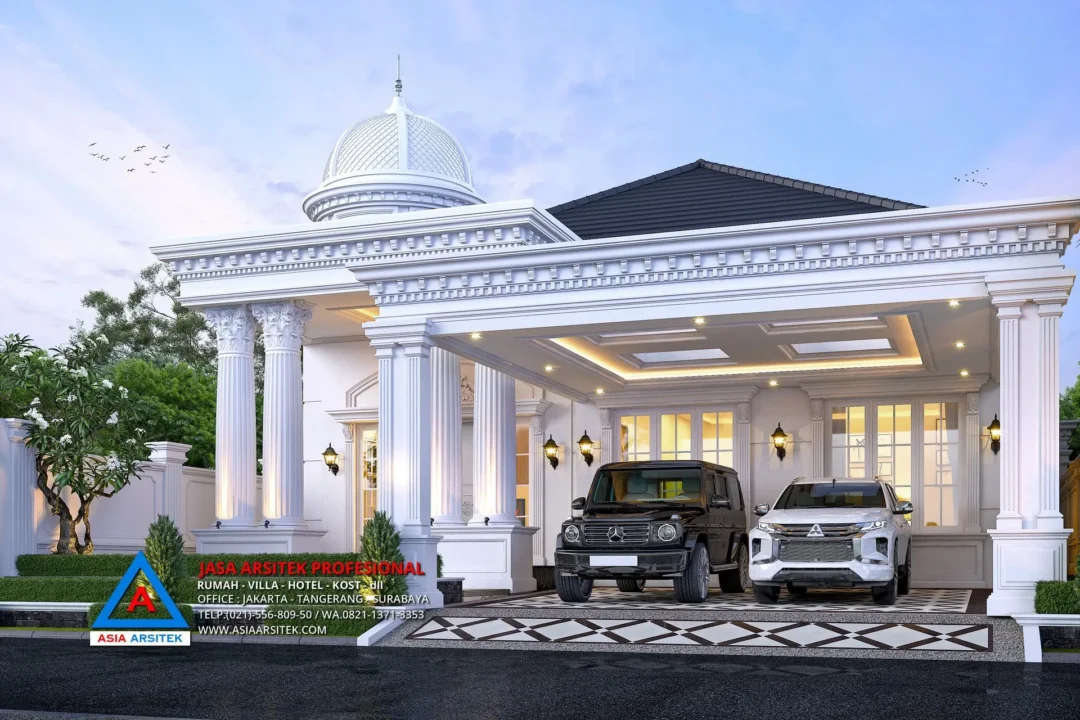 View Fasad Jasa Arsitek Desain Rumah Mewah Klasik 1 lantai di Ogan Ilir, jasa desain rumah Ogan Ilir, jasa arsitek rumah Ogan Ilir, jasa arsitek rumah, jasa desain rumah, jasa arsitek Ogan Ilir, jasa desain arsitek Ogan Ilir, Harga jasa desain rumah, Jasa desain Rumah gratis, Jasa Desain Rumah Terdekat, Jasa Desain Rumah dan RAB