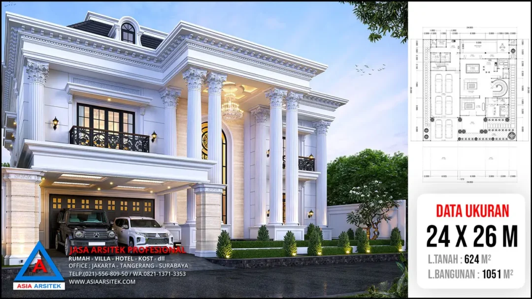 Hd Jasa Arsitek Desain Rumah Mewah Klasik 3 Lantai di Kelapa Dua Tangerang, jasa desain rumah, jasa arsitek rumah, jasa desain rumah tangerang, jasa arsitek tangerang, jasa arsitek rumah tangerang, jasa desain arsitek