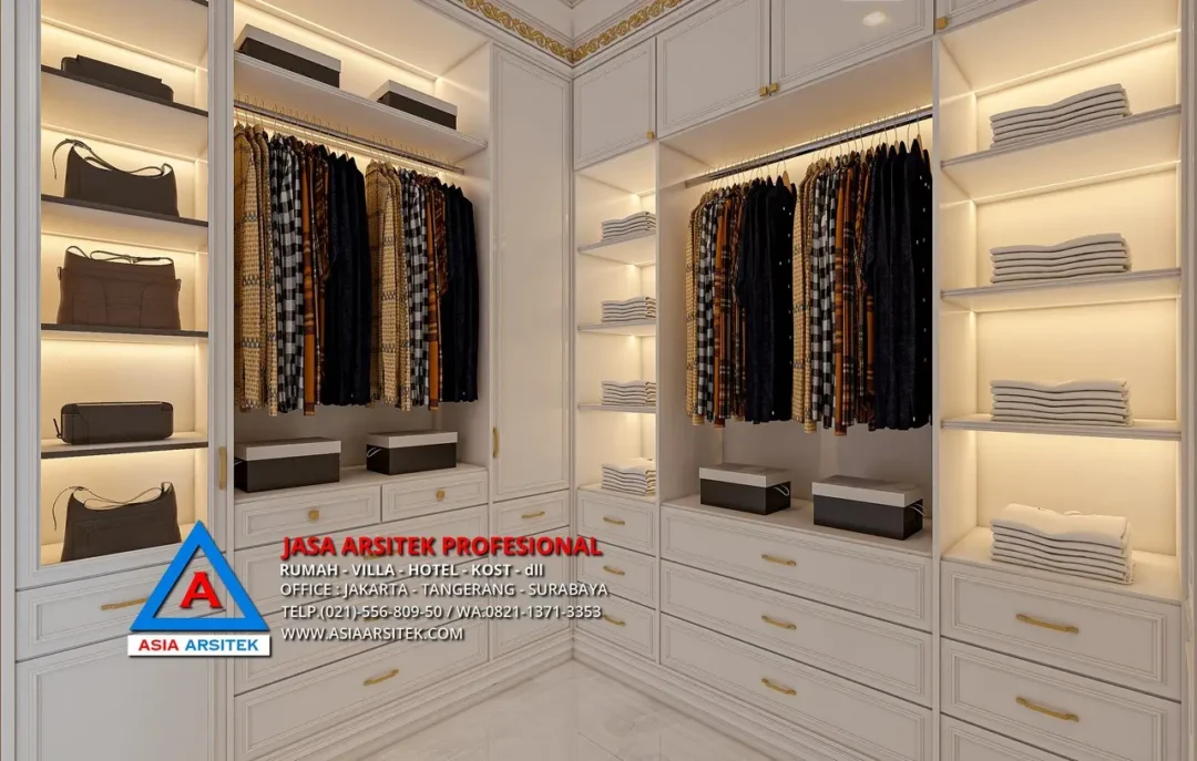wic anak Jasa Arsitek Desain Rumah Mewah Klasik 3 Lantai di Kelapa Dua Tangerang, jasa desain rumah, jasa arsitek rumah, jasa desain interior, jasa desain rumah tangerang, jasa arsitek rumah tangerang, jasa arsitek tangerang