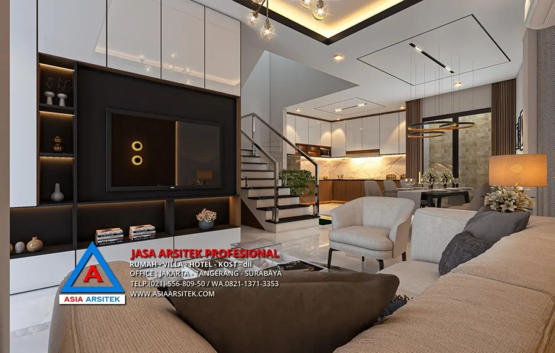 Ruang keluarga Jasa Arsitek Desain Rumah Minimalis Modern di Rawamangun Jakarta Timur, jasa desain rumah, jasa arsitek rumah, jasa desain rumah Jakarta Timur, jasa arsitek Jakarta Timur, jasa arsitek rumah Jakarta Timur, jasa desain arsitek