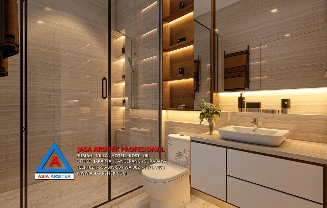 kamar mandi Jasa Arsitek Desain Rumah Modern 2 Lantai di BSD, jasa desain rumah, jasa arsitek rumah, jasa desain interior, jasa desain rumah BSD, jasa arsitek rumah BSD, jasa arsitek BSD 