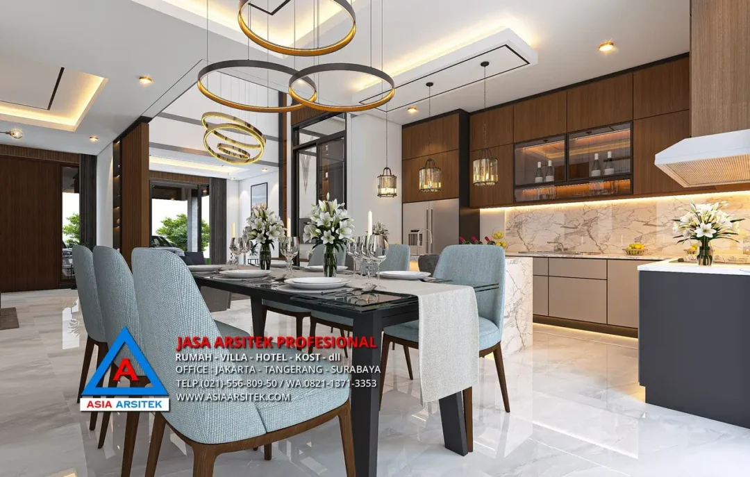 ruang makan Jasa Arsitek Desain Rumah Modern 2 Lantai di BSD, jasa desain rumah, jasa arsitek rumah, jasa desain interior, jasa desain rumah BSD, jasa arsitek rumah BSD, jasa arsitek BSD 