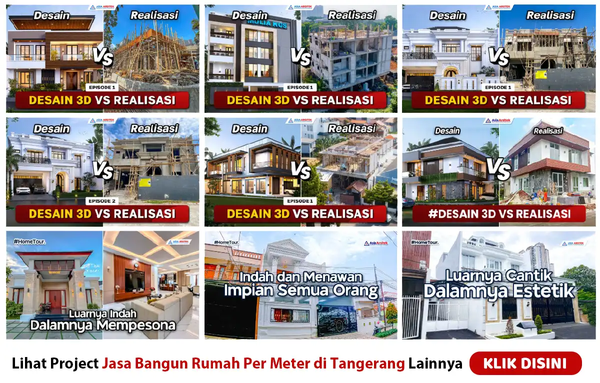 Jasa Bangun Rumah Per Meter di Tangerang