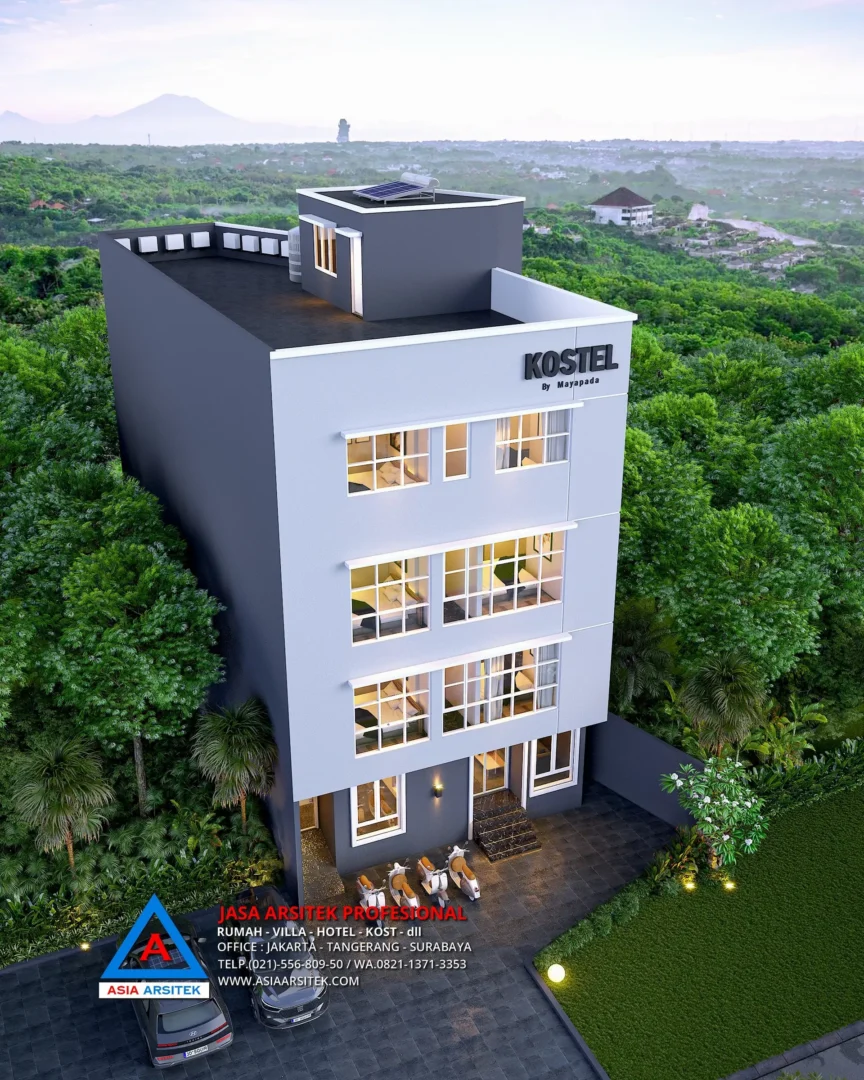 view atas Jasa Desain Rumah Kost 4 Lantai di Kebon Jeruk Jakarta Barat, jasa desain rumah kost jakarta barat, jasa desain rumah kost, contoh desain kos kosan, contoh desain kos kosan minimalis, contoh desain kos kosan sederhana, contoh desain rumah kost, contoh desain rumah kost 2 lantai, desain bangunan kost minimalis, asia arsitek jasa arsitek desain rumah villa kost hotel, arsitek rumah kost,