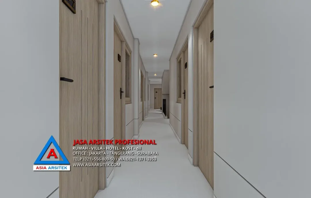 selasar rumah kost Jasa Desain Rumah Kost 4 Lantai di Kebon Jeruk Jakarta Barat, jasa desain rumah kost jakarta barat, jasa desain rumah kost, contoh desain kos kosan, contoh desain kos kosan minimalis, contoh desain kos kosan sederhana, contoh desain rumah kost, contoh desain rumah kost 2 lantai, desain bangunan kost minimalis, asia arsitek jasa arsitek desain rumah villa kost hotel, arsitek rumah kost,