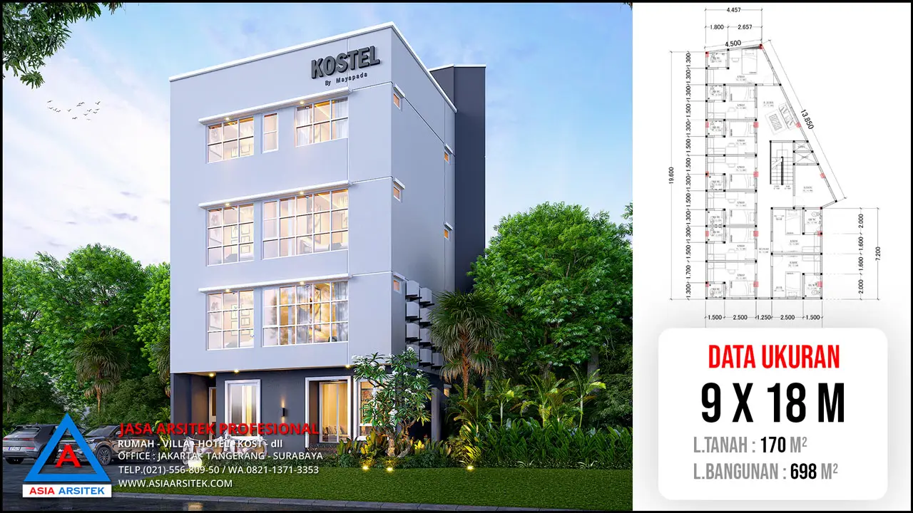 Hd Jasa Desain Rumah Kost 4 Lantai di Kebon Jeruk Jakarta Barat, jasa desain rumah kost jakarta barat, jasa desain rumah kost, contoh desain kos kosan, contoh desain kos kosan minimalis, contoh desain kos kosan sederhana, contoh desain rumah kost, contoh desain rumah kost 2 lantai, desain bangunan kost minimalis, asia arsitek jasa arsitek desain rumah villa kost hotel, arsitek rumah kost,