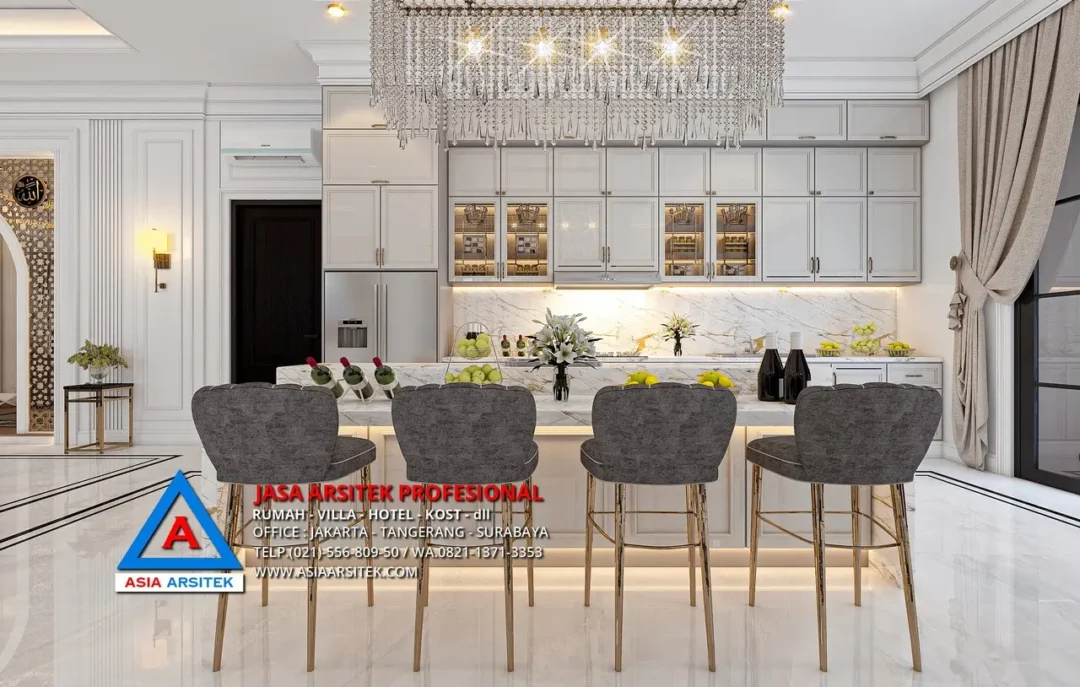 area pantry Jasa Desain Rumah Tropis 2 Lantai di Cipayung Jakarta Timur, jasa desain rumah, jasa arsitek rumah, jasa desain interior, jasa desain rumah Jakarta Timur, jasa arsitek rumah Jakarta Timur, jasa arsitek Jakarta Timur