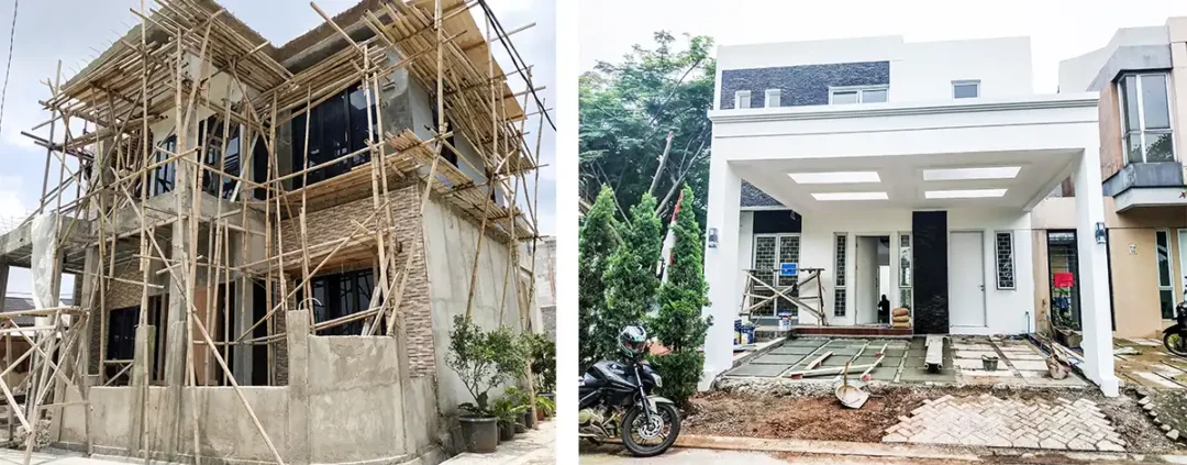 renovasi rumah parsial vs total