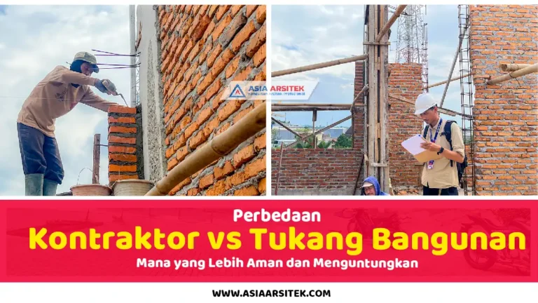 Perbedaan Kontraktor vs Tukang Bangunan