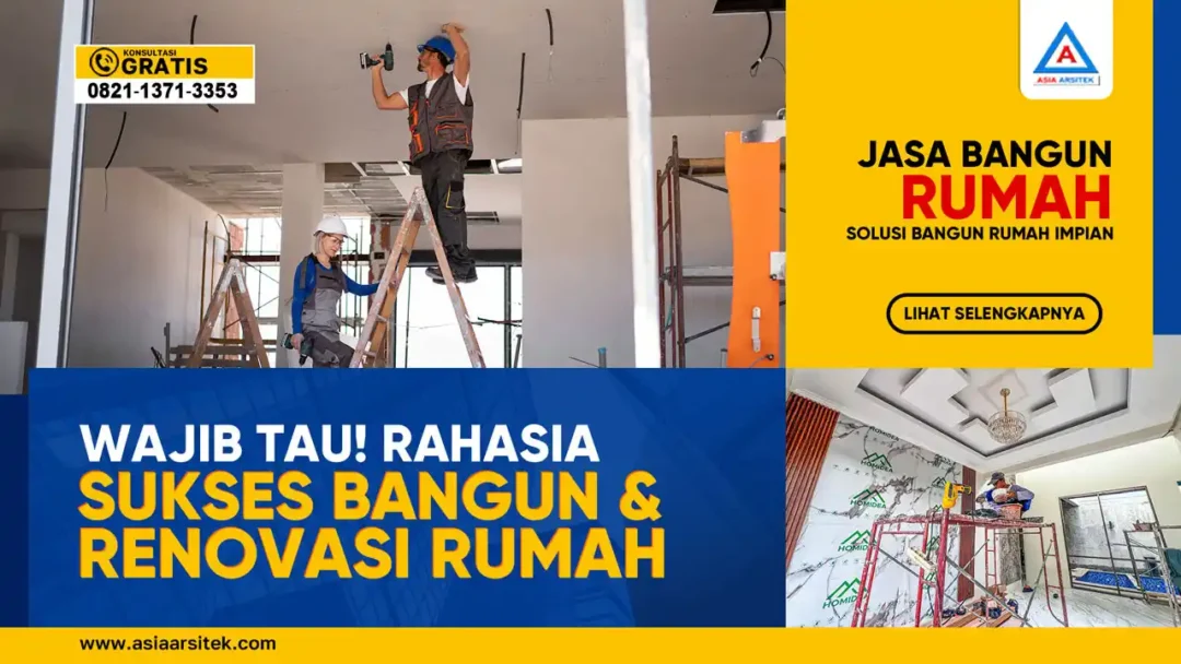 Rahasia Sukses Bangun & Renovasi Rumah: Panduan Memilih Jasa Kontraktor Terbaik 2025 – Ilustrasi proses pemilihan kontraktor berpengalaman dengan portofolio terpercaya dan layanan bangun-renovasi yang profesional.
