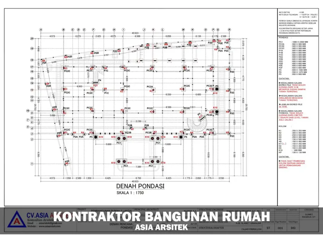 kontrak bangunan
