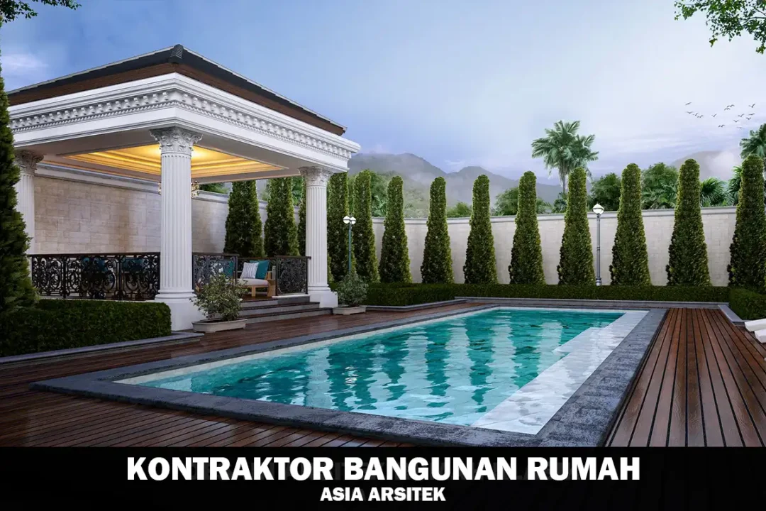 desain rumah mewah 2 lantai