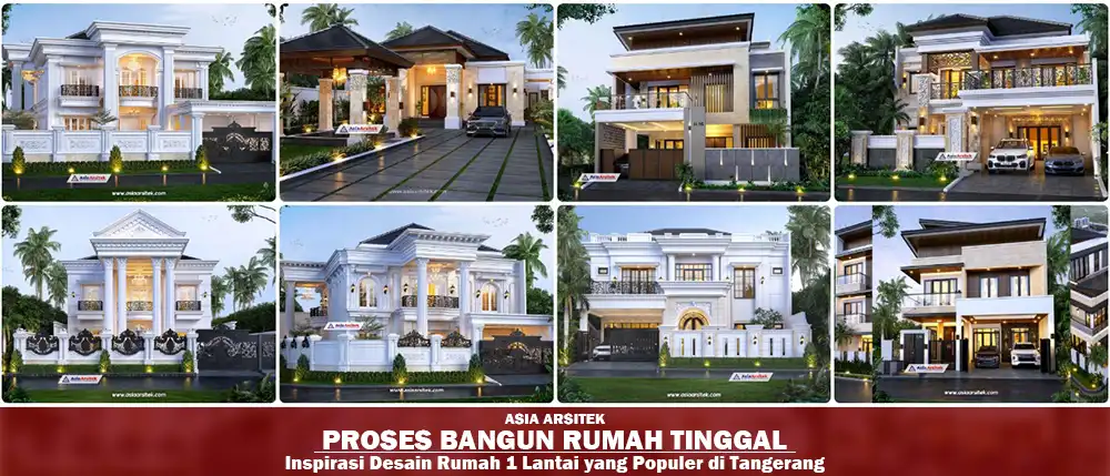 biaya bangun rumah 1 lantai Tangerang