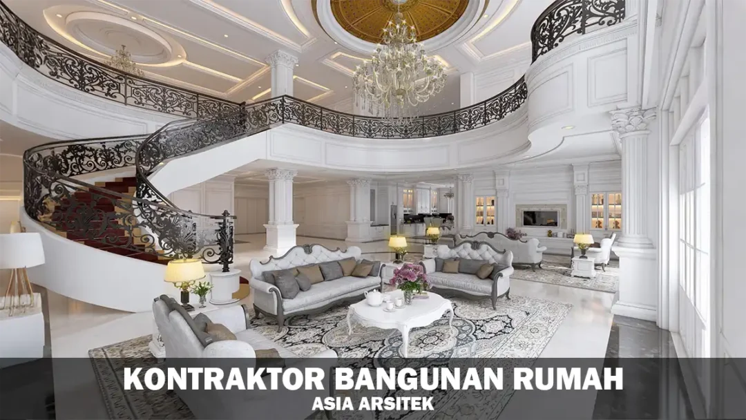 desain rumah mewah 2 lantai