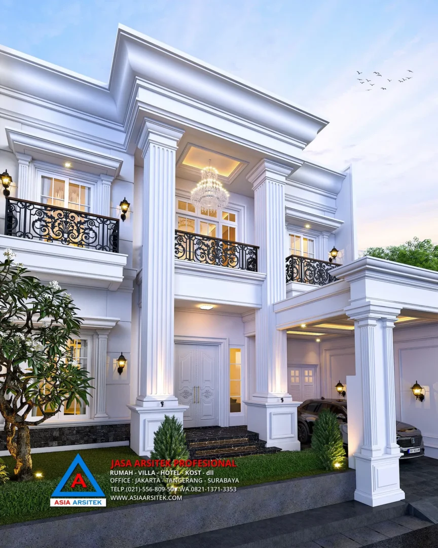 pilar rumah Jasa Arsitek Desain Rumah Klasik 2 Lantai di Kebon Jeruk Jakarta Barat, jasa desain rumah, jasa arsitek rumah, jasa desain interior, jasa desain rumah Jakarta Barat, jasa arsitek rumah Jakarta Barat, jasa arsitek Jakarta Barat
