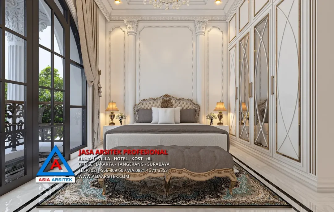 kamar tidur anak Jasa Arsitek Desain Rumah Klasik 2 Lantai di Tambun Bekasi, jasa desain rumah, jasa arsitek rumah, jasa desain interior, jasa desain rumah Bekasi, jasa arsitek rumah Bekasi, jasa arsitek Bekasi