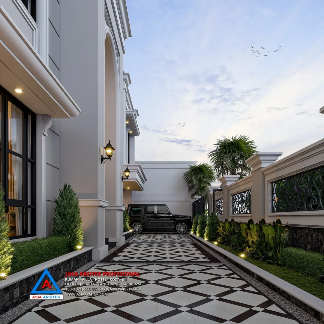teras Jasa Arsitek Desain Rumah Mediterania 2 Lantai di Pesanggrahan Jakarta Selatan, jasa desain rumah, jasa arsitek rumah, jasa desain interior, jasa desain rumah Jakarta Selatan, jasa arsitek rumah Jakarta Selatan, jasa arsitek Jakarta Selatan