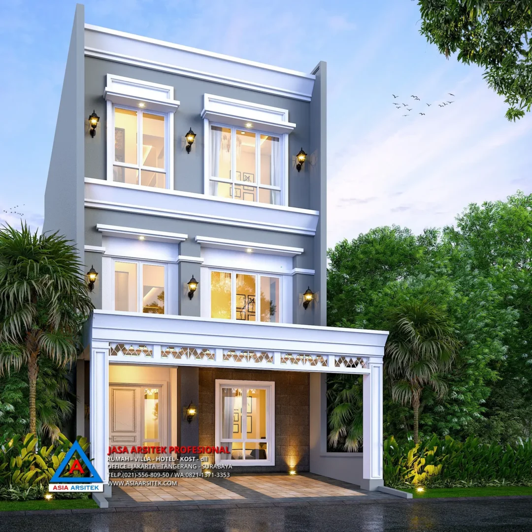 view carport Jasa Arsitek Desain Rumah Minimalis 3 Lantai di Gading Serpong Tangerang, jasa desain rumah, jasa arsitek rumah, jasa desain interior, jasa desain rumah Jakarta Barat, jasa arsitek rumah Jakarta Barat, jasa arsitek Jakarta Barat