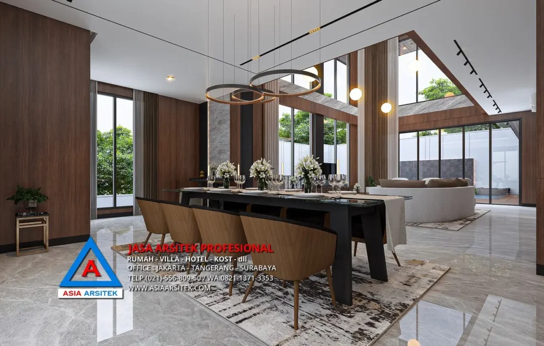ruang makan Jasa Arsitek Desain Rumah Modern 2 Lantai di BSD, jasa desain rumah, jasa arsitek rumah, jasa desain interior, jasa desain rumah BSD, jasa arsitek rumah BSD, jasa arsitek BSD