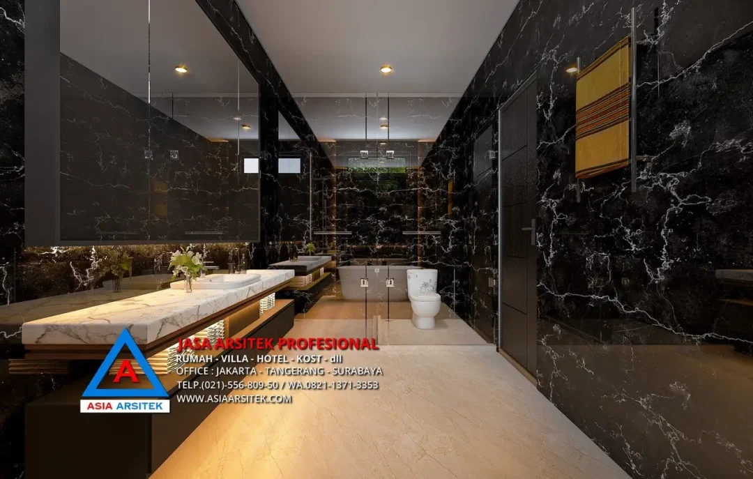 kamar mandi Jasa Arsitek Desain Rumah Modern 2 Lantai di BSD, jasa desain rumah, jasa arsitek rumah, jasa desain interior, jasa desain rumah BSD, jasa arsitek rumah BSD, jasa arsitek BSD