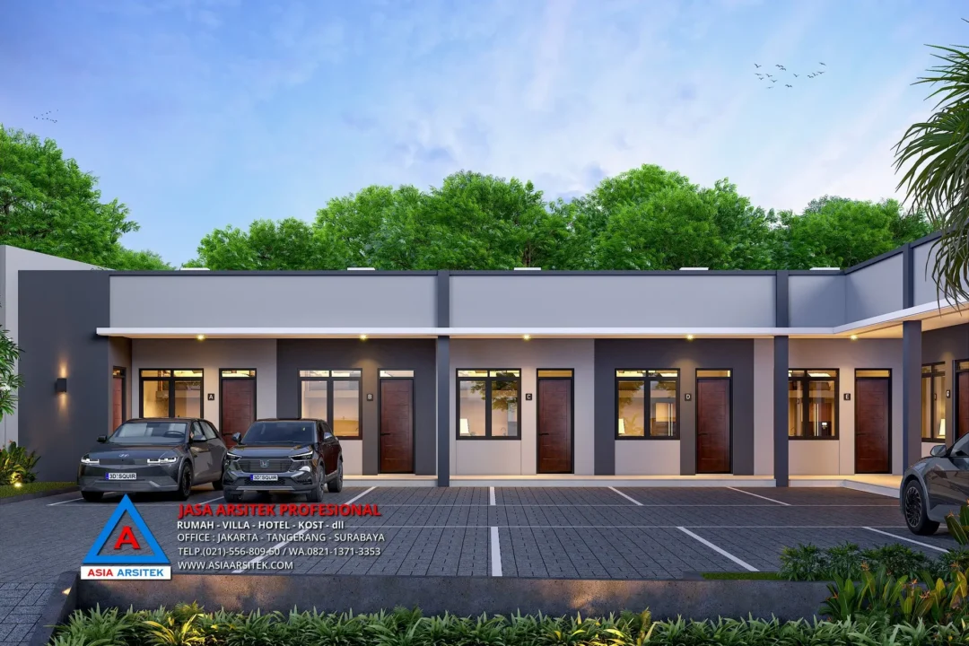 fasad rumah kost Jasa Desain Rumah Kost 1 Lantai di Palmerah Jakarta Barat, jasa desain rumah kost jakarta barat, jasa desain rumah kost, contoh desain kos kosan, contoh desain kos kosan minimalis, contoh desain kos kosan sederhana, contoh desain rumah kost, contoh desain rumah kost 2 lantai, desain bangunan kost minimalis, asia arsitek jasa arsitek desain rumah villa kost hotel, arsitek rumah kost,