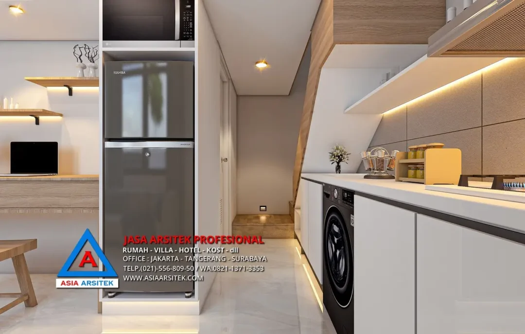 dapur Jasa Desain Rumah Kost 1 Lantai di Palmerah Jakarta Barat, jasa desain rumah kost jakarta barat, jasa desain rumah kost, contoh desain kos kosan, contoh desain kos kosan minimalis, contoh desain kos kosan sederhana, contoh desain rumah kost, contoh desain rumah kost 2 lantai, desain bangunan kost minimalis, asia arsitek jasa arsitek desain rumah villa kost hotel, arsitek rumah kost,
