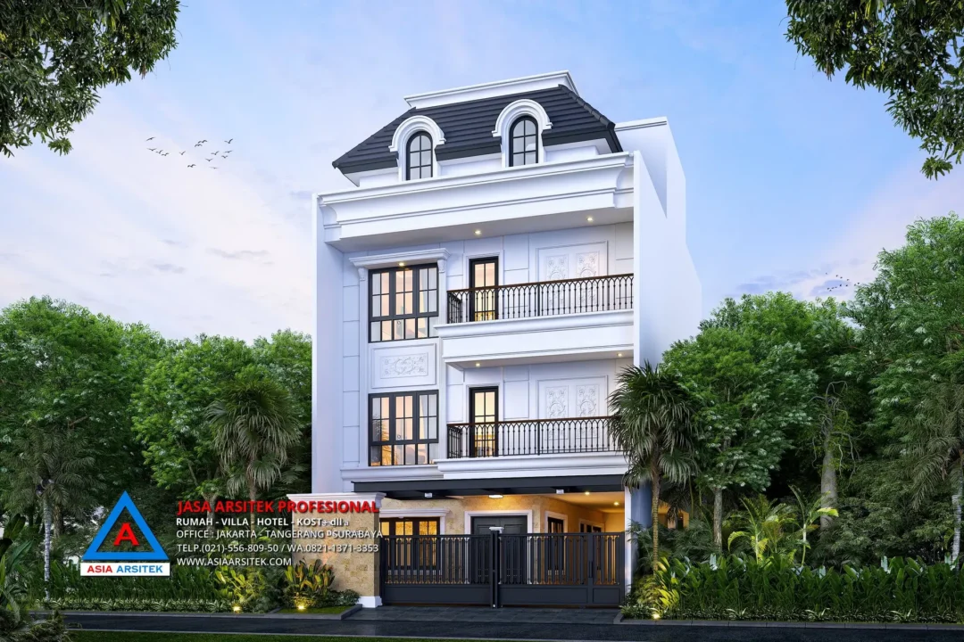 tampak depan Jasa Desain Rumah Kost 3 Lantai di Nusa Dua Bali, jasa desain rumah kost bali, jasa desain rumah kost, contoh desain kos kosan, contoh desain kos kosan minimalis, contoh desain kos kosan sederhana, contoh desain rumah kost, contoh desain rumah kost 2 lantai, desain bangunan kost minimalis, asia arsitek jasa arsitek desain rumah villa kost hotel, arsitek rumah kost,