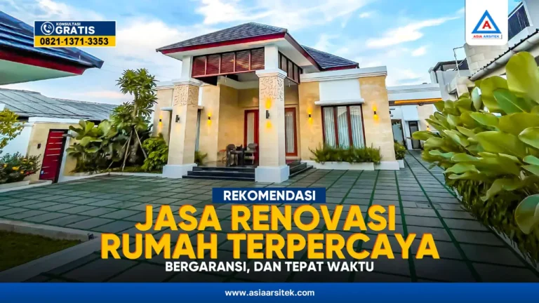 Jasa Renovasi Rumah Terpercaya, Bergaransi, dan Tepat Waktu – Kontraktor terpercaya dengan layanan profesional, harga terjangkau, dan hasil berkualitas untuk hunian impian Anda!