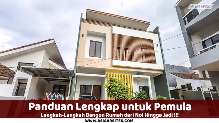 bangun rumah dari nol