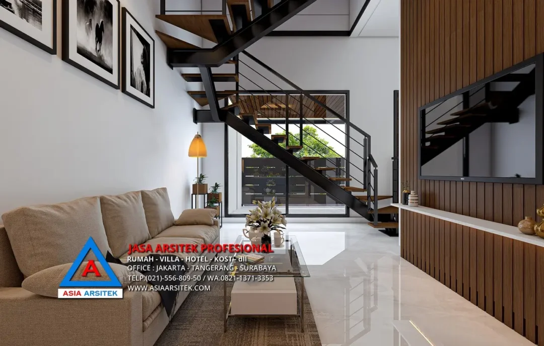 ruang keluarga Jasa Arsitek Desain Rumah Minimalis 3 Lantai di Kalideres Jakarta Barat, jasa desain rumah, jasa arsitek rumah, jasa desain interior, jasa desain rumah Jakarta Barat, jasa arsitek rumah Jakarta Barat, jasa arsitek Jakarta Barat
