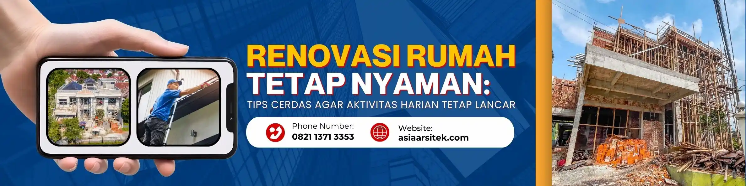 Cara Cerdas Renovasi Rumah Tanpa Mengganggu Aktivitas Harian – Kontraktor terpercaya dengan layanan profesional, harga terjangkau, dan hasil berkualitas untuk hunian impian Anda!