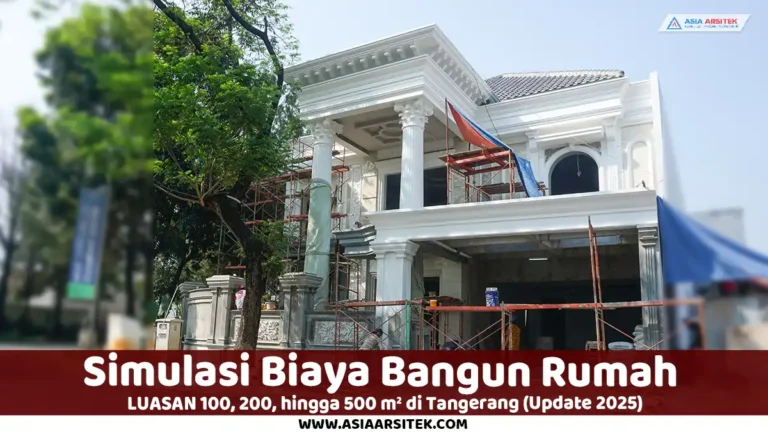 biaya bangun rumah Tangerang 2025