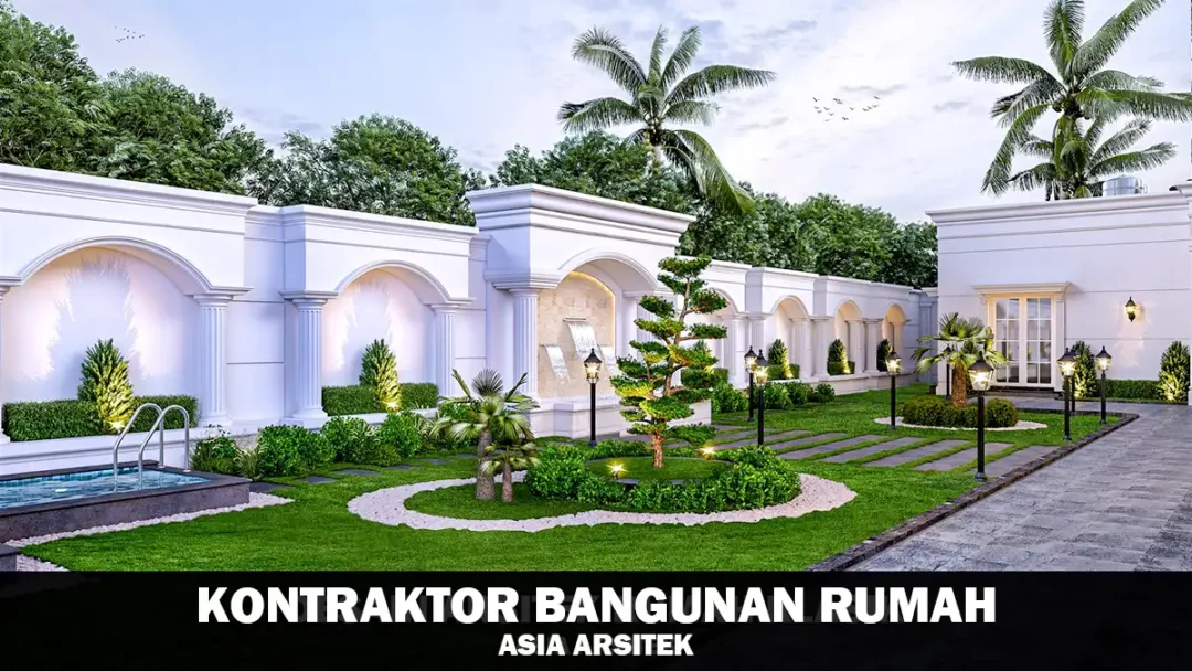 desain rumah mewah 2 lantai
