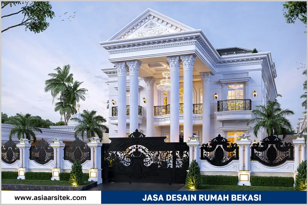 Cara Efektif Konsultasi dengan Jasa Desain Rumah Bekasi Agar Hasil Maksimal – Ilustrasi klien dan arsitek sedang berdiskusi desain rumah untuk mendapatkan hasil terbaik di Bekasi.