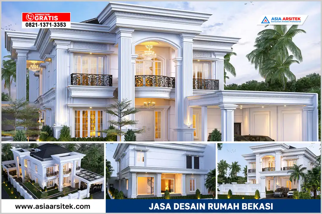 Jasa Desain Rumah Bekasi – Layanan desain rumah profesional dengan hasil berkualitas, konsep modern hingga klasik, harga terjangkau, dan arsitek berpengalaman untuk mewujudkan hunian impian Anda!
