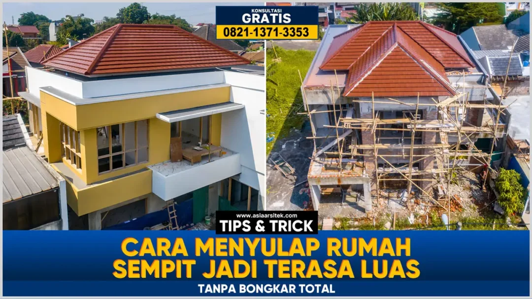 Cara menyulap rumah sempit jadi terasa luas tanpa bongkar total – Kontraktor terpercaya dengan layanan profesional, harga terjangkau, dan hasil berkualitas untuk hunian impian Anda!