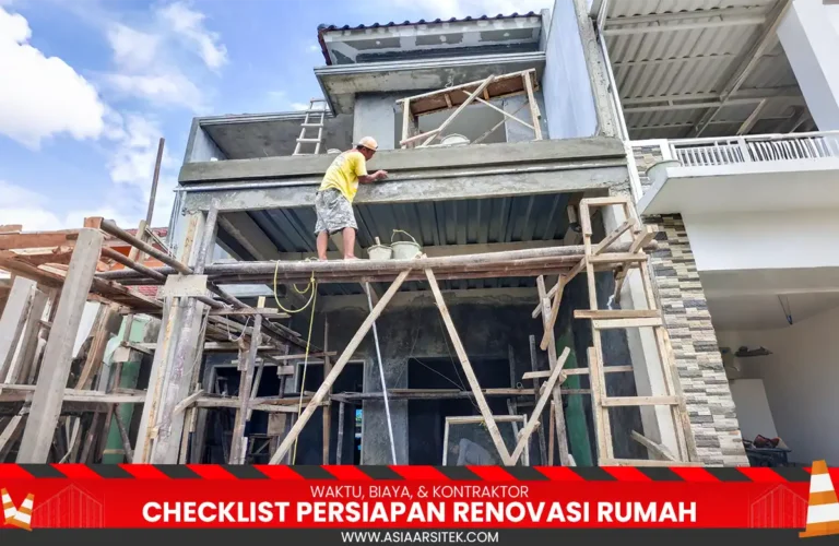 persiapan renovasi rumah Tangerang