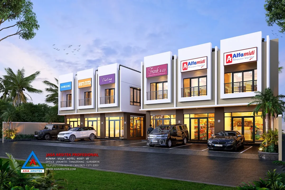 depan kanan Jasa Arsitek Desain Ruko 2 Lantai di Jatinegara Jakarta Timur, jasa desain rumah, jasa arsitek rumah, jasa desain interior, jasa desain rumah Jakarta Timur, jasa arsitek rumah Jakarta Timur, jasa arsitek Jakarta Timur