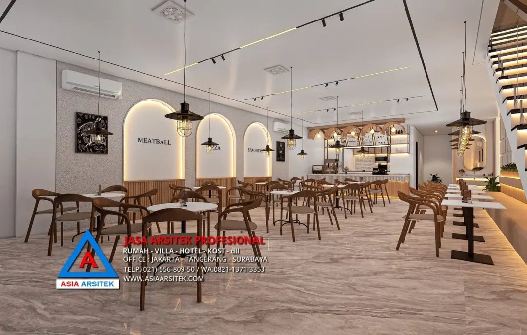 restoran Jasa Arsitek Desain Ruko 3 Lantai di Setiabudi Jakarta Selatan, jasa desain rumah, jasa arsitek rumah, jasa desain interior, jasa desain rumah Jakarta Selatan, jasa arsitek rumah Jakarta Selatan, jasa arsitek Kebumen, jasa desain ruko, jasa arsitek ruko,