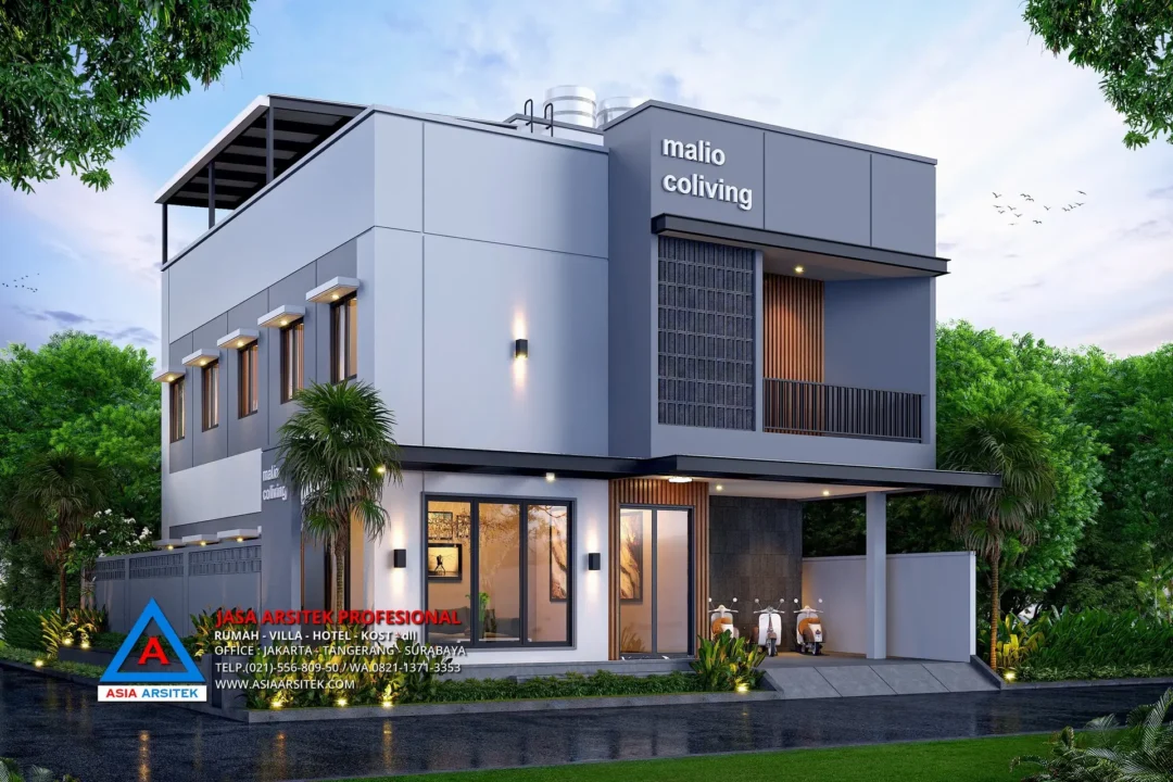 view hook Jasa Desain Rumah Kost Minimalis 2 Lantai di Bekasi, jasa desain rumah, jasa arsitek rumah, jasa desain interior, jasa desain rumah Bekasi, jasa arsitek rumah Bekasi, jasa arsitek Bekasi