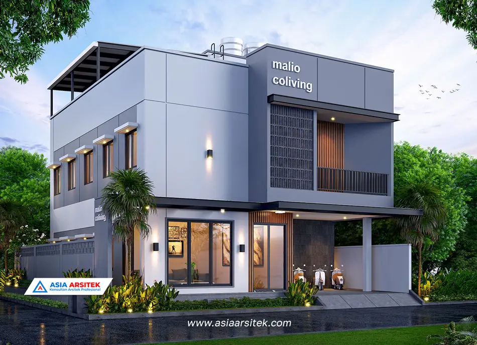 Jasa Desain Rumah Kost Minimalis 2 Lantai di Bekasi, jasa desain rumah, jasa arsitek rumah, jasa desain interior, jasa desain rumah Bekasi, jasa arsitek rumah Bekasi, jasa arsitek Bekasi