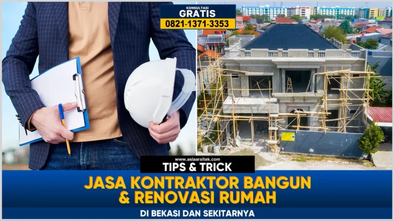 Jasa Kontraktor Bangun dan Renovasi Rumah di Bekasi – Kontraktor terpercaya dengan layanan profesional, harga terjangkau, dan hasil berkualitas untuk hunian impian Anda.