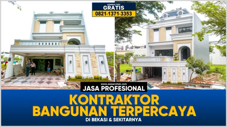 Jasa Kontraktor Bangunan Terpercaya di Bekasi – Kontraktor terpercaya dengan layanan profesional, harga terjangkau, dan hasil berkualitas untuk hunian impian Anda!