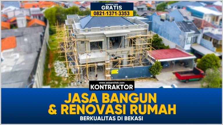 Kontraktor Jasa Bangun dan Renovasi Rumah Berkualitas di Bekasi – Kontraktor terpercaya dengan layanan profesional, harga terjangkau, dan hasil berkualitas untuk hunian impian Anda!